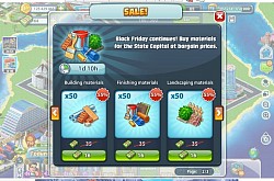 Material Sales - Special offer for the State Capital